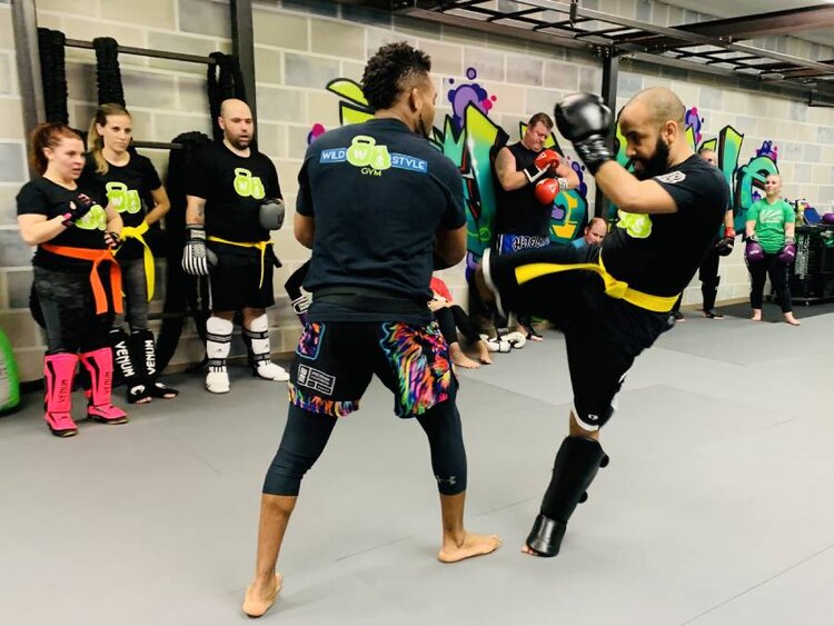 Be Strong and Ready with Competitive Kickboxing Sessions for Adults!